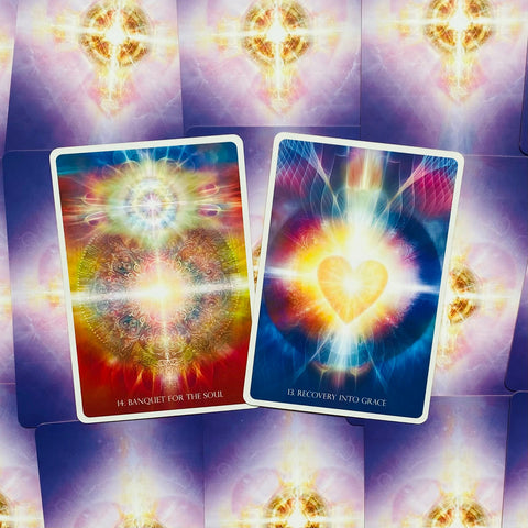 Angelic Lightwork Healing Oracle Magic Cards Deck Blue Angel Alana Fairchild NEW