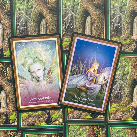 The Faery Forest Oracle Cards Deck Esoteric Telling Blue Angel NEW