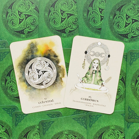 Celtic Spirit Oracle Cards Deck Rockpool Publishing By Nicola Mcintosh NEW
