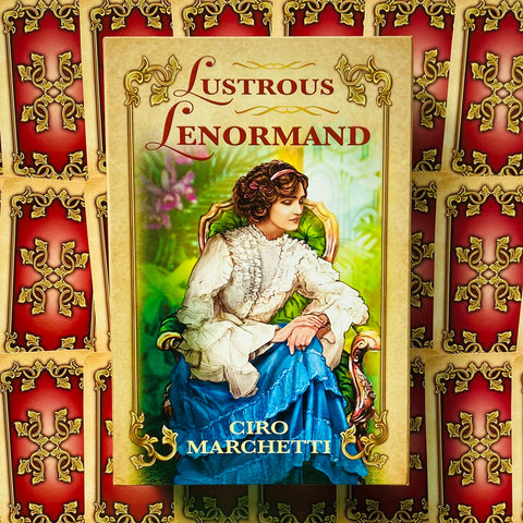 Lustrous Lenormand Oracle Cards Deck Llewellyn By Ciro Marchetti Divination NEW
