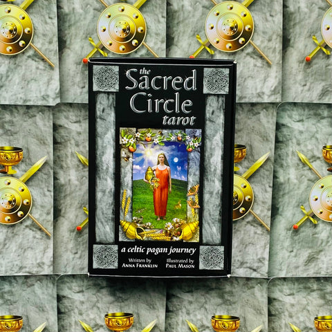 Sacred Circle Tarot Cards Deck Esoteric Telling Anna Franklin Llewellyn Lw014