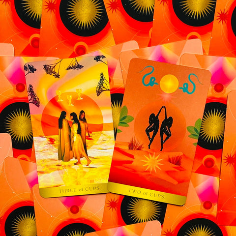 Radiant Wilds Tarot Cards Deck Navigate Inner Desert Dreamscapes Rockpool NEW