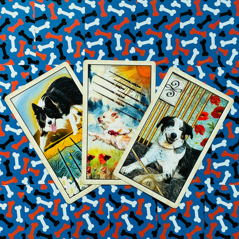 Wise Dog Tarot Cards Deck US Games Systems Mj Cullinane Esoteric 2020 NEW