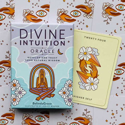 Divine Intuition Oracle Cards Deck Rockpool Publishing Belinda Grace Munson NEW