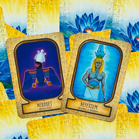 Auset Egyptian Oracle Cards Rockpool E.Jensen & M.Klement Divination Alchemy NEW