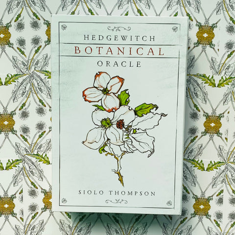 Hedgewitch Botanical Oracle Cards Deck Siolo Thompson Llewellyn NEW