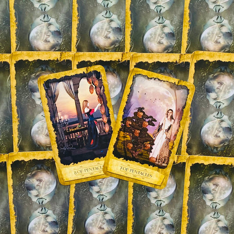 Mystic Dreamer Tarot Cards Deck Esoteric Telling Barbara Moore Llewellyn NEW