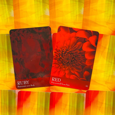 Secret Language Of Colour Oracle Cards Deck Blue Angel Inna Segal Esoteric NEW