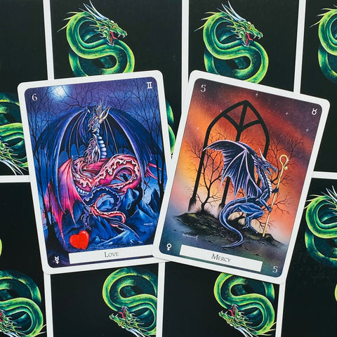 Imperial Dragon Oracle Deck Cards Esoteric Telling US Games Systems NEW