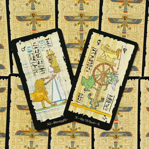 Egyptian Tarot Cards Deck Grand Trumps Lo Scarabeo By Silvana Alasia NEW