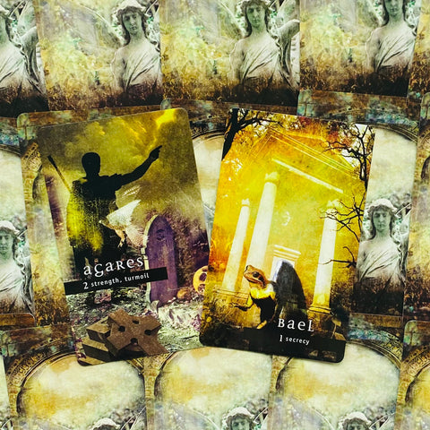 Fallen Angel Oracle Cards Deck And Book Cico Books Esoteric Nigel Suckling NEW