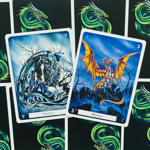 Imperial Dragon Oracle Deck Cards Esoteric Telling US Games Systems NEW