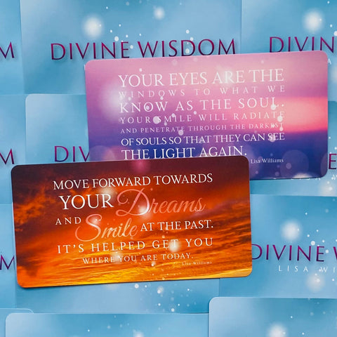 Divine Wisdom Affirmation Cards Deck Animal Dreaming Lisa Williams Esoteric NEW
