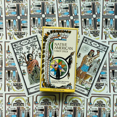 Native American Tarot Deck Cards Esoteric Telling US Games Systems NEW