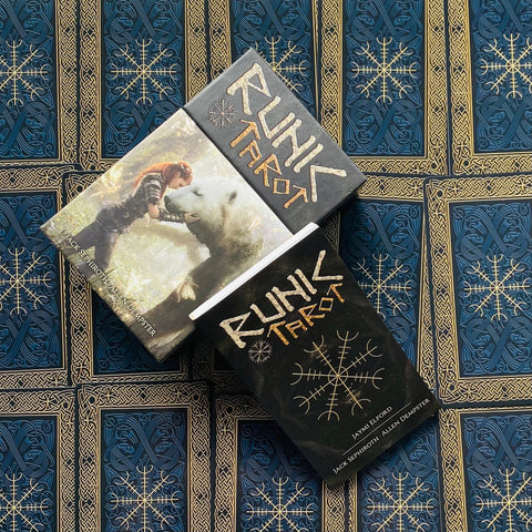 Runic Tarot Cards Deck And Book Lo Scarabeo Sephiroth Dempster Esoteric NEW