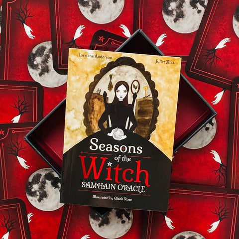 Seasons Of The Witch Samhain Oracle Cards Deck Rockpool J. Diaz L. Anderson NEW
