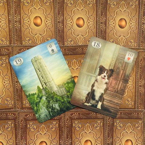 Thelema Lenormand Oracle Deck Cards Esoteric Telling Lo Scarabeo NEW