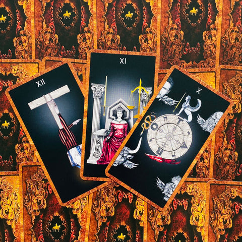 Dancing In The Dark Tarot Cards Deck Lo Scarabeo Esoteric Fortune Telling NEW