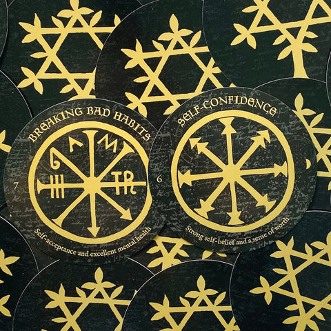 Making Magick Oracle Round Cards Rockpool Priestess Moon Symbolic Manifest NEW