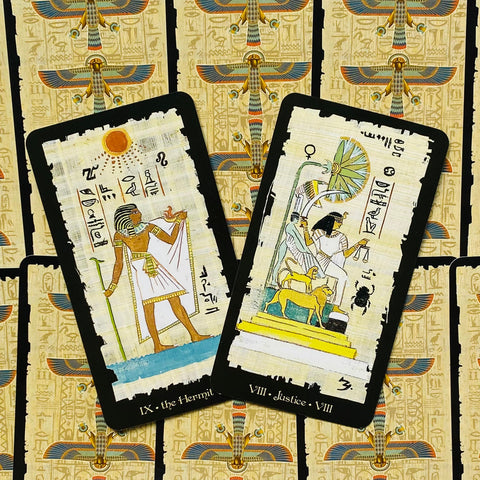 Egyptian Tarot Cards Deck Grand Trumps Lo Scarabeo By Silvana Alasia NEW