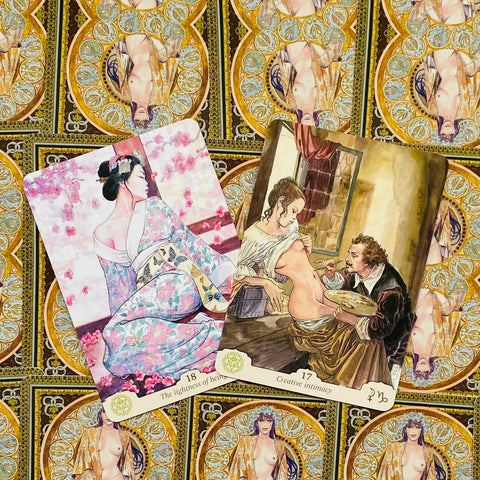 Manara Erotic Oracle Cards Chakras Eros And Astrology Lo Scarabeo By Elsa NEW