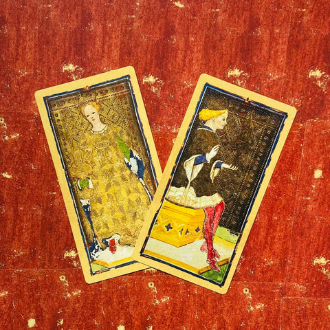 Visconti-Sforza Pierpont Morgan Tarocchi Card Deck US Games Systems Kaplan Vs78