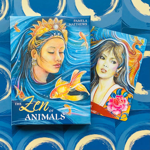 The Zen Of Animals Oracle Cards Natural Wisdom Pamela Matthews Blue Angel Zen36