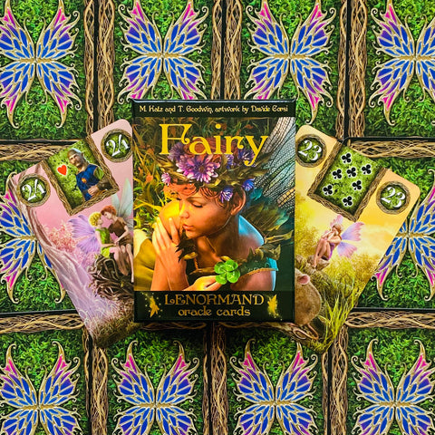 Fairy Lenormand Oracle Deck Cards Esoteric Telling Lo Scarabeo NEW