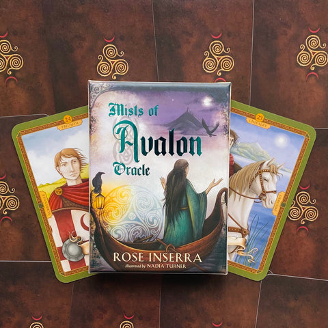 Mists Of Avalon Oracle Cards Deck Rockpool Esoteric Rose Inserra Magic Druid NEW