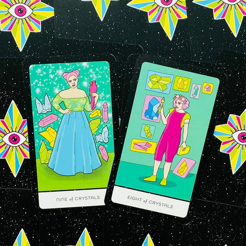 Rainbow Moon Tarot Cards Deck Rockpool Publishing Samantha West 78 Cards NEW