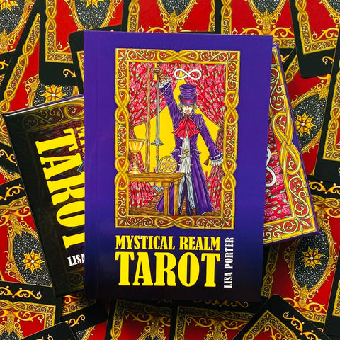 Mystical Realm Tarot Cards Deck Lisa Porter Rockpool Based On Raider-Waite NEW