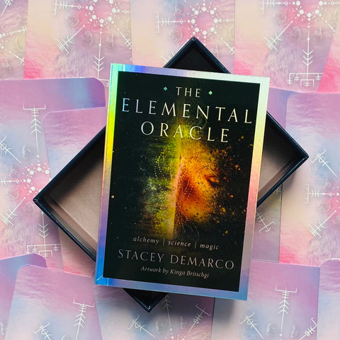 The Elemental Oracle Cards Deck By Kinga Britschgi Rockpool Publishing Magic NEW