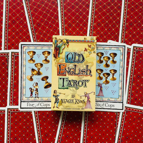 Old English Tarot Cards Deck Maggie Kneen Meditation US Games Systems Oet78