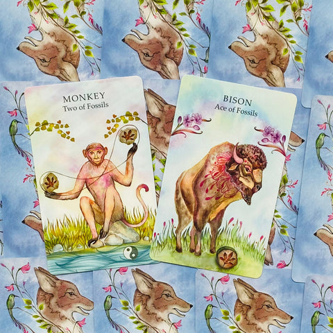 Spirit Animal Tarot Cards & Book Cico Books By Dawn Brunke & Ola Liola NEW