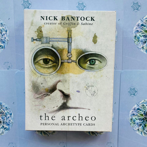 The Archeo Personal Archetype Cards And Book Oracle Llewellyn Nick Bantock NEW