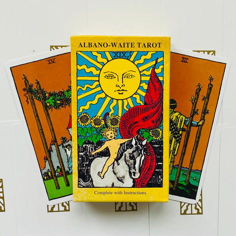 Albano Waite Tarot Deck Cards Esoteric Telling US Games Systems NEW
