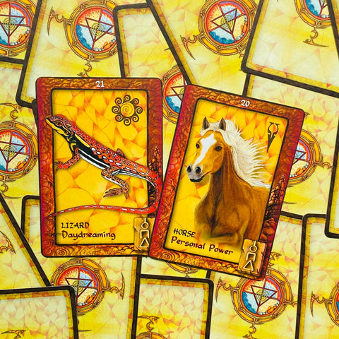 Animal Dreaming Oracle Deck Cards Esoteric Fortune Telling Blue Angel NEW
