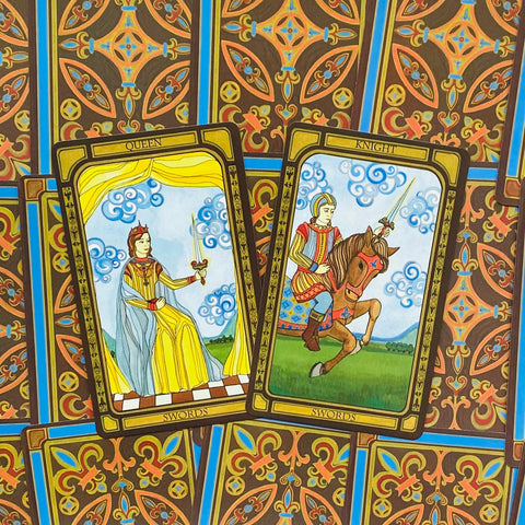 The Golden Tarot Cards & Illustrated Book Cico Books By Liz Dean Ancient NEW