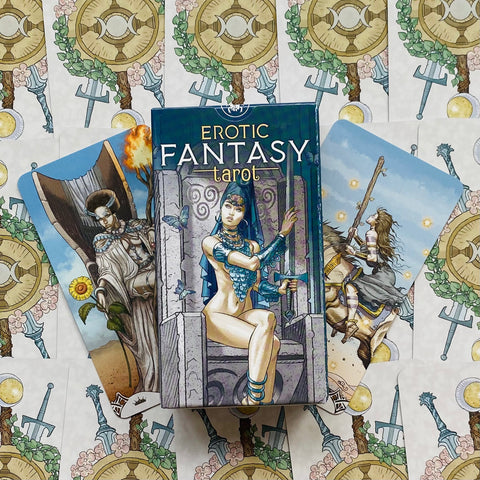 Erotic Fantasy Tarot Cards Deck Esoteric Fortune Telling Lo Scarabeo NEW
