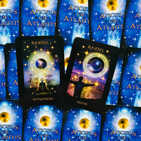 Angels Of Atlantis Oracle Cards Deck Findhorn Esoteric Pearce Inspiration NEW