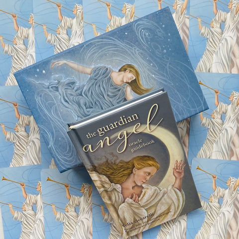 The Guardian Angel Oracle Cards Deck And Book Cico Books Delia Ciccarelli NEW