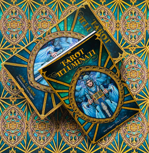 Tarot Illuminati Deck Cards Book Set Esoteric Fortune Telling Lo Scarabeo Kit24