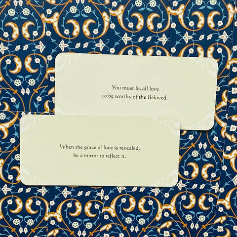 Rumi Jewels Of Wisdom Healing And Guidance Insight Cards Deck Blue Angel NEW