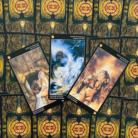Royo Dark Tarot Deck Cards Esoteric Fortune Telling Lo Scarabeo NEW