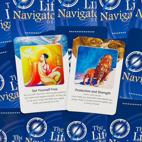 The Life Navigator Deck J. D. Taylor & M. Vijayan Findhorn Press Compass NEW