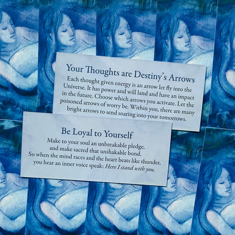 Calming Inspirations Mini Oracle Cards Blue Angel Publishing Lucy Cavendish NEW