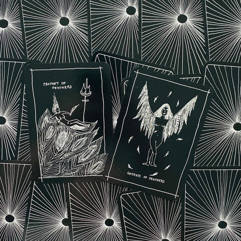 Wanderer'S Tarot Cards Deck Weiser Books Casey Zabala 78 Black Cards Deck NEW