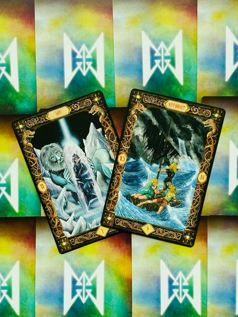 Power Of The Runes Cards Deck Esoteric Telling US Games Systems