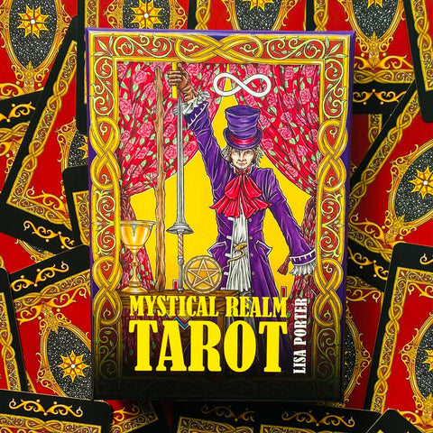 Mystical Realm Tarot Cards Deck Lisa Porter Rockpool Based On Raider-Waite NEW