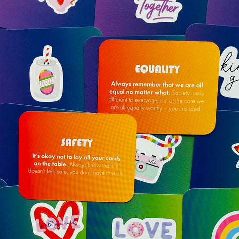 Pride Cards Empower Your Authentic Self Rockpool Daniel Poole & Selena Moon NEW